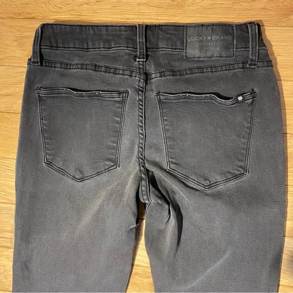 Lucky Brand Lolita Low Rise Skinny Ankle Jeans size 4/27 in black - Picture 8 of 16